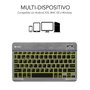 Subblim Smart Backlit BT Teclado Gris